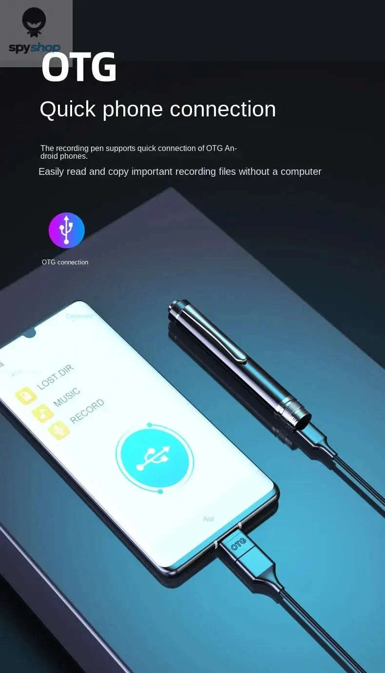 Mini Pen Voice Recorder with Large Storage and Noise Reduction - Image 17