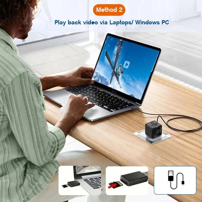 Mini 1080P Full HD Security Camera with 32GB Storage - Image 13