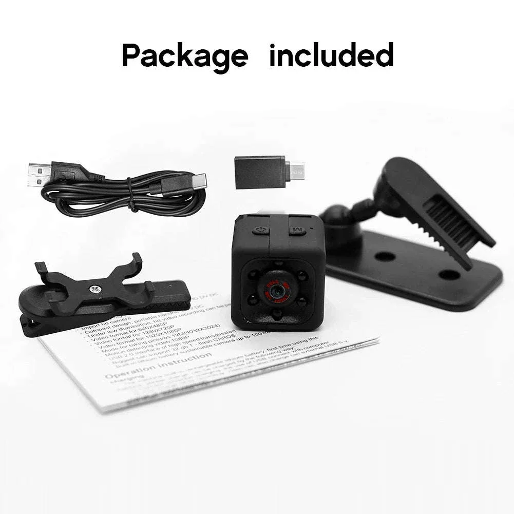 Mini 1080P Full HD Security Camera with 32GB Storage - Image 18