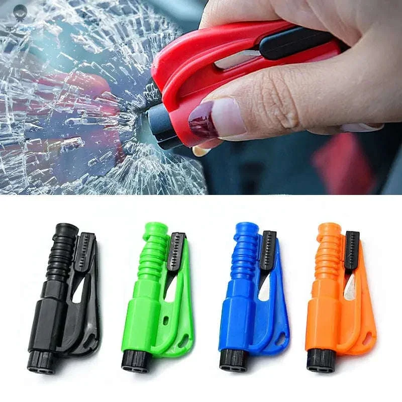Mini Safety Hammer Keychain Car Escape Glass Breaker