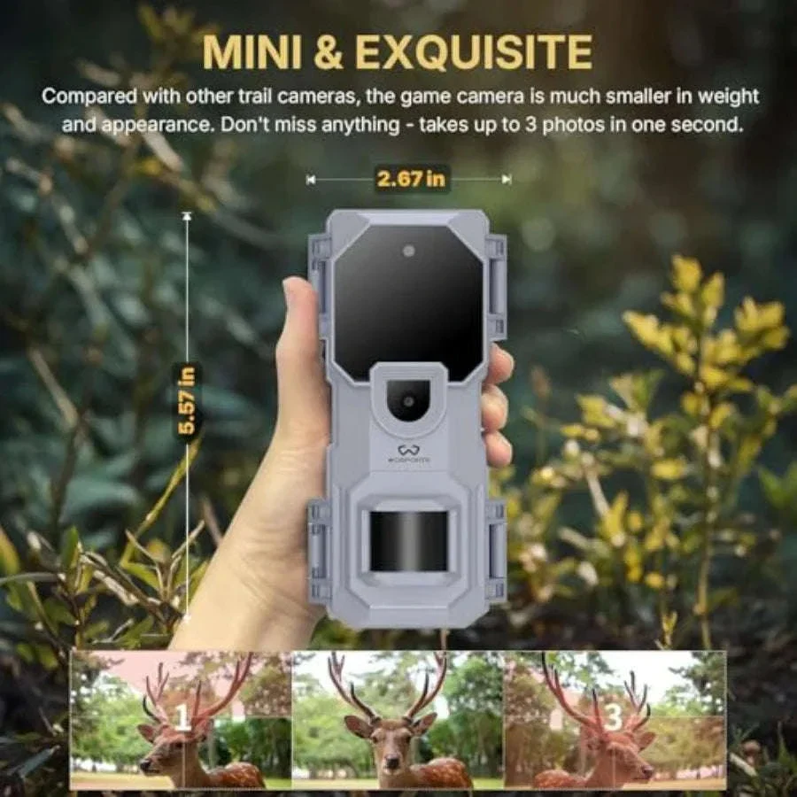 Mini Trail Camera 2 Pack with 32MP Photos and 1080P Video - Image 11