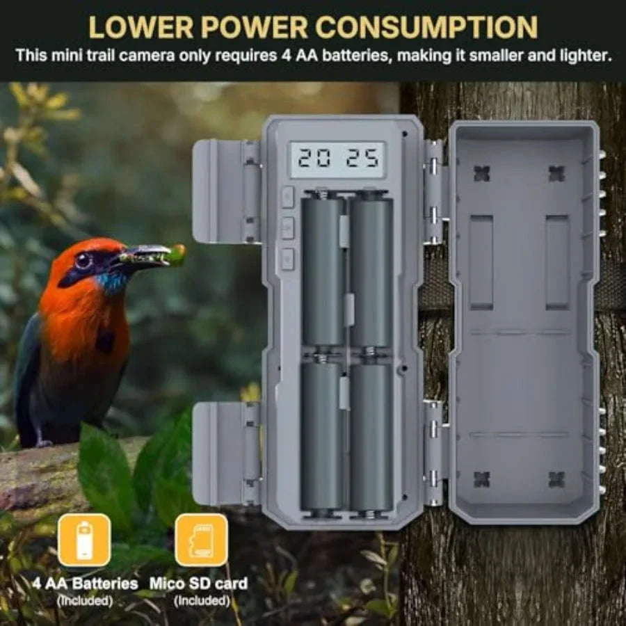 Mini Trail Camera 2 Pack with 32MP Photos and 1080P Video - Image 9