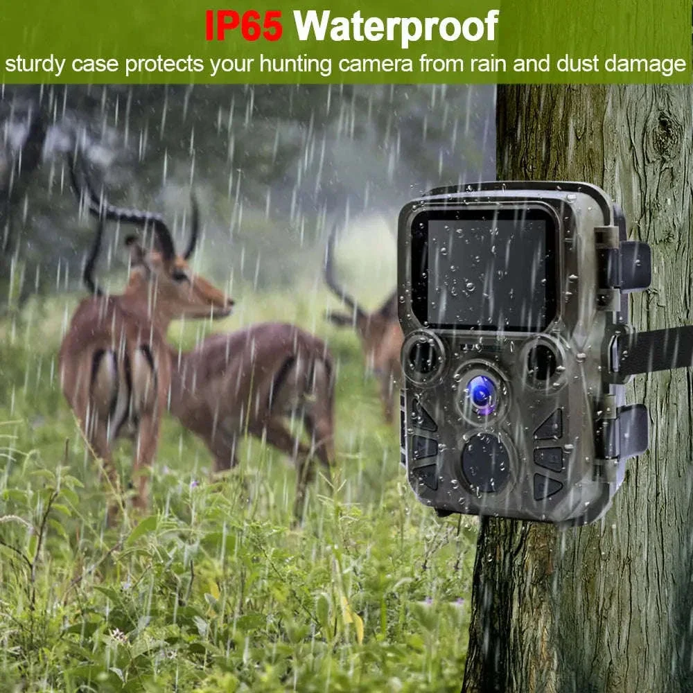Mini Trail Camera with 4K Video, Night Vision, and IP66 Water Resistance - Image 3