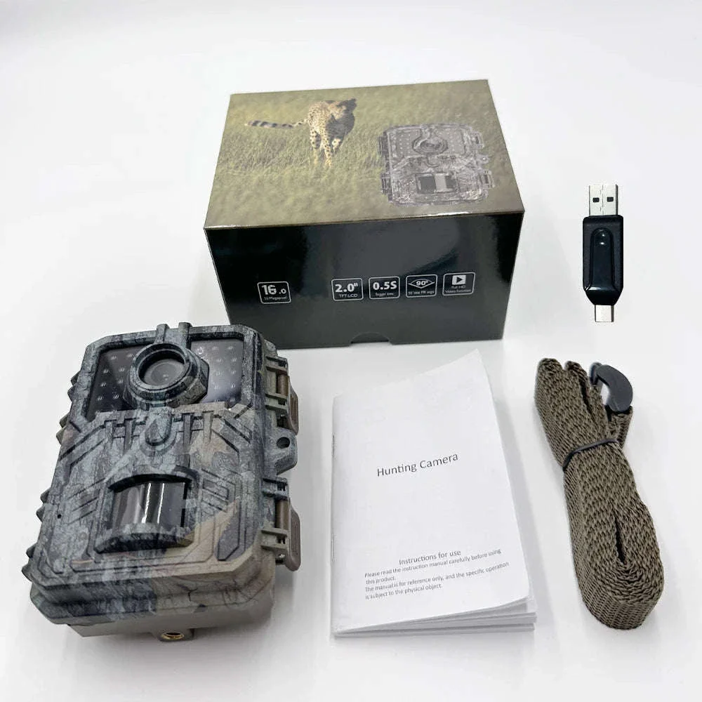 Mini Trail Camera 1080P Night Vision Wildlife Hunting Camera - Image 22