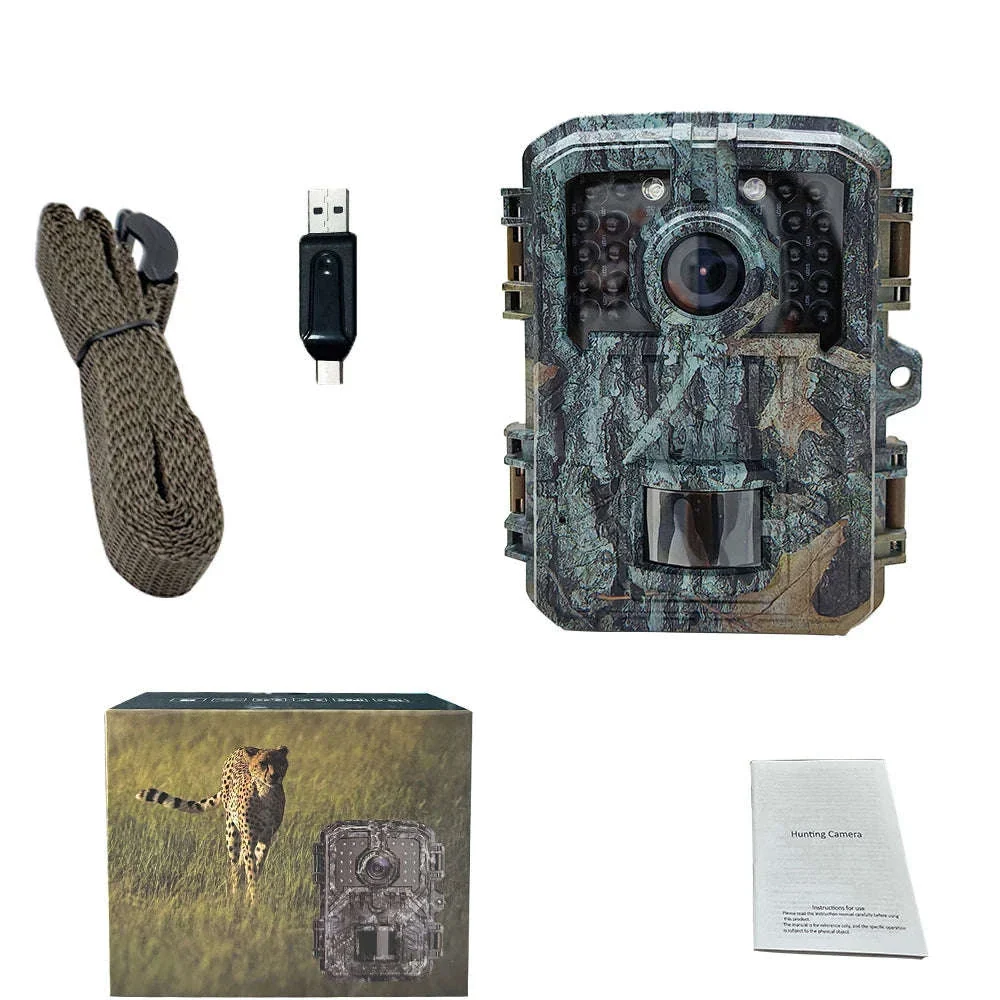 Mini Trail Camera 1080P Night Vision Wildlife Hunting Camera - Image 23