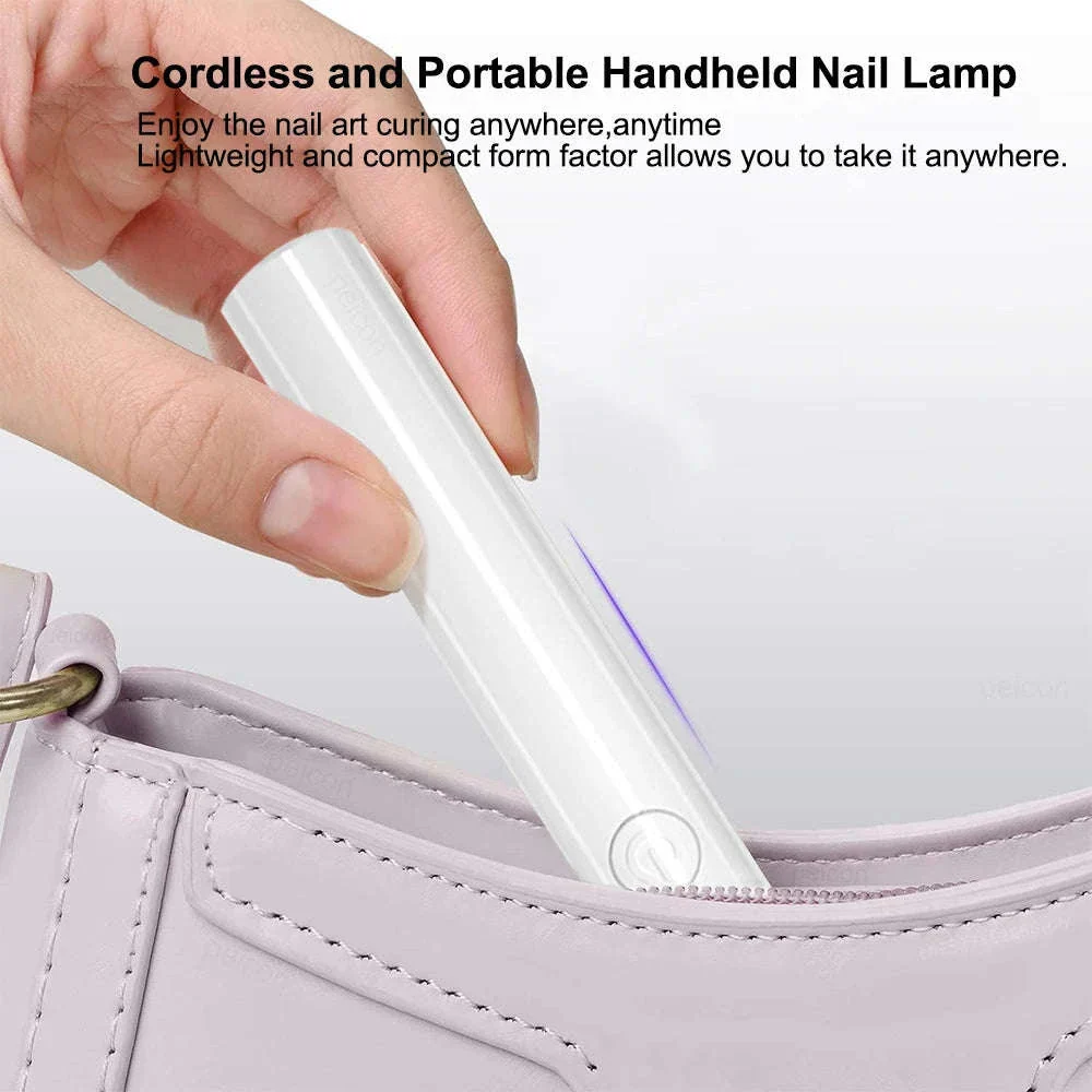 Mini Portable UV LED Nail Lamp for Quick Gel Curing - Image 6