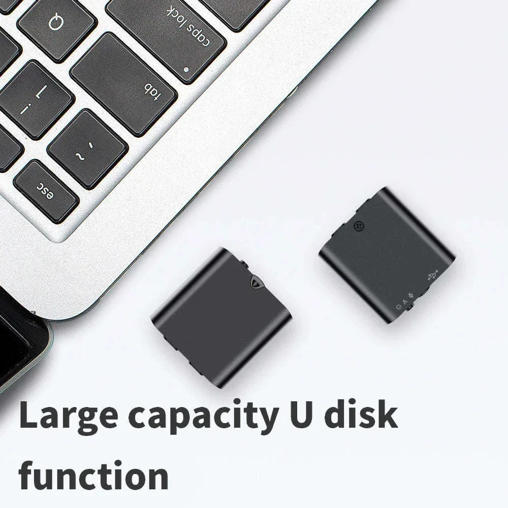 Mini Voice Activated Audio Recorder USB Magnetic 18H Recording - Image 11
