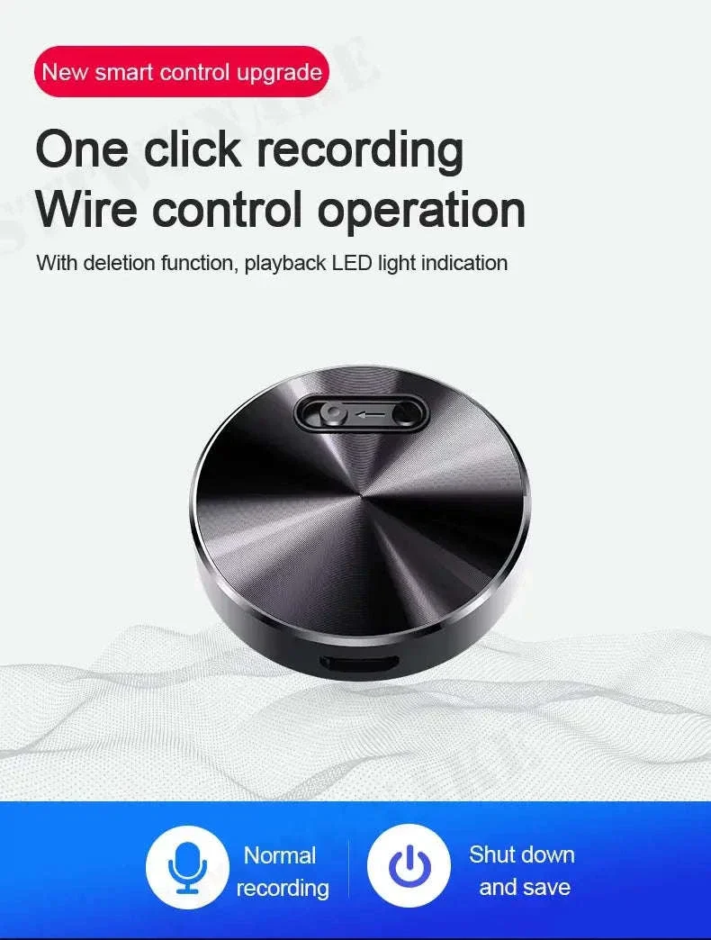 Mini Voice Activated Recorder with Magnet 20H Recording Q37 - Image 10
