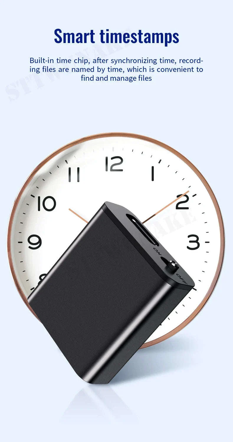 Mini Voice Activated Recorder with Noise Reduction and Auto-Save - Image 14
