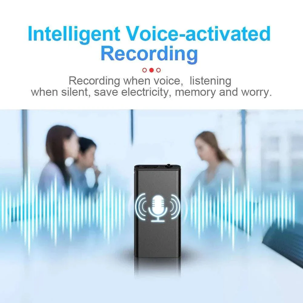 Mini Voice Recorder 8GB–32GB with Voice Activation & Noise Reduction - Image 3