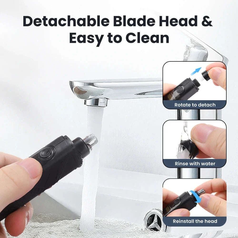 Mini Washable Electric Razor with Type-C Charging - Image 23