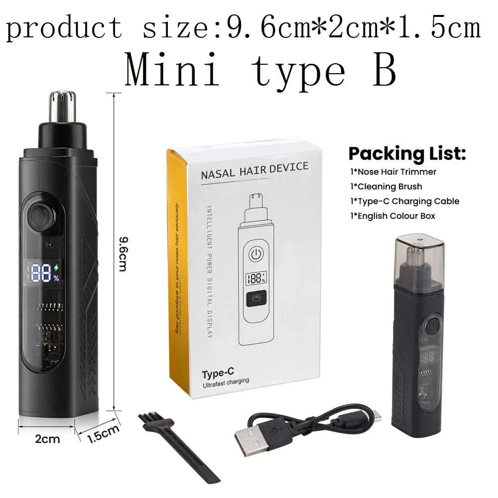 Mini Washable Electric Razor with Type-C Charging - Image 27