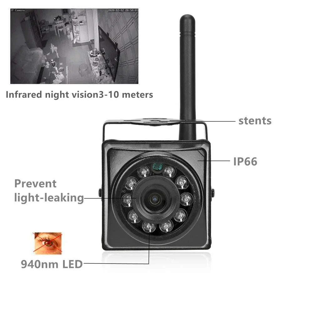 Mini Waterproof IP66 WiFi Camera with Night Vision - Image 6