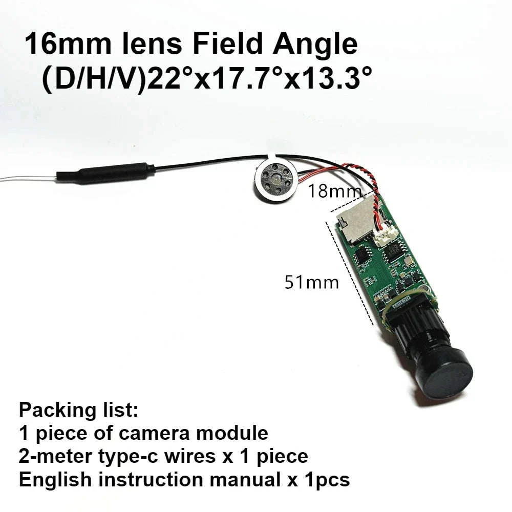 Mini WiFi Camera Module with 3MP Clarity and Two-Way Audio - Image 19
