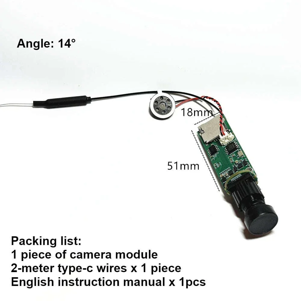 Mini WiFi Camera Module with 3MP Clarity and Two-Way Audio - Image 20
