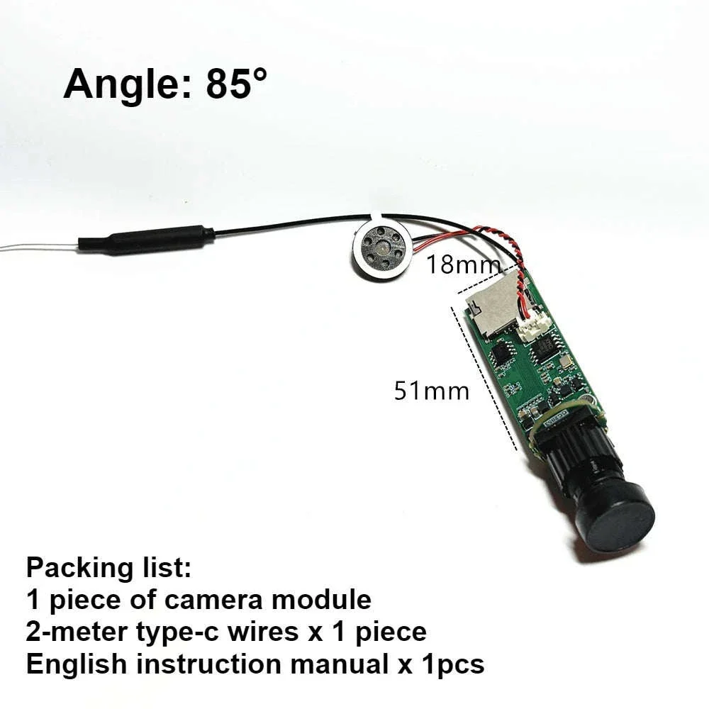 Mini WiFi Camera Module with 3MP Clarity and Two-Way Audio - Image 22