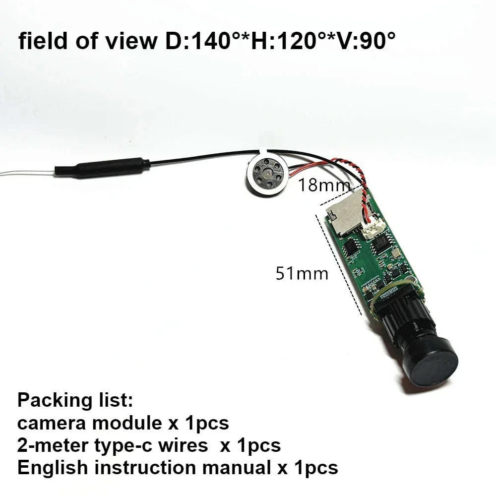 Mini WiFi Camera Module with 3MP Clarity and Two-Way Audio - Image 23