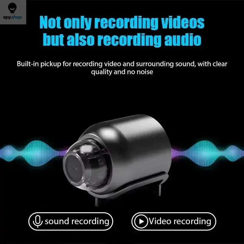 Mini X5 Wireless Security Camera with 1080P Night Vision - Image 2