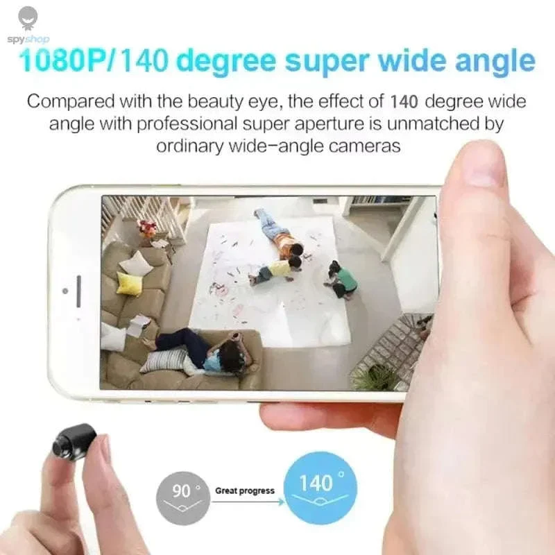 Mini X5 Wireless Security Camera with 1080P Night Vision - Image 3