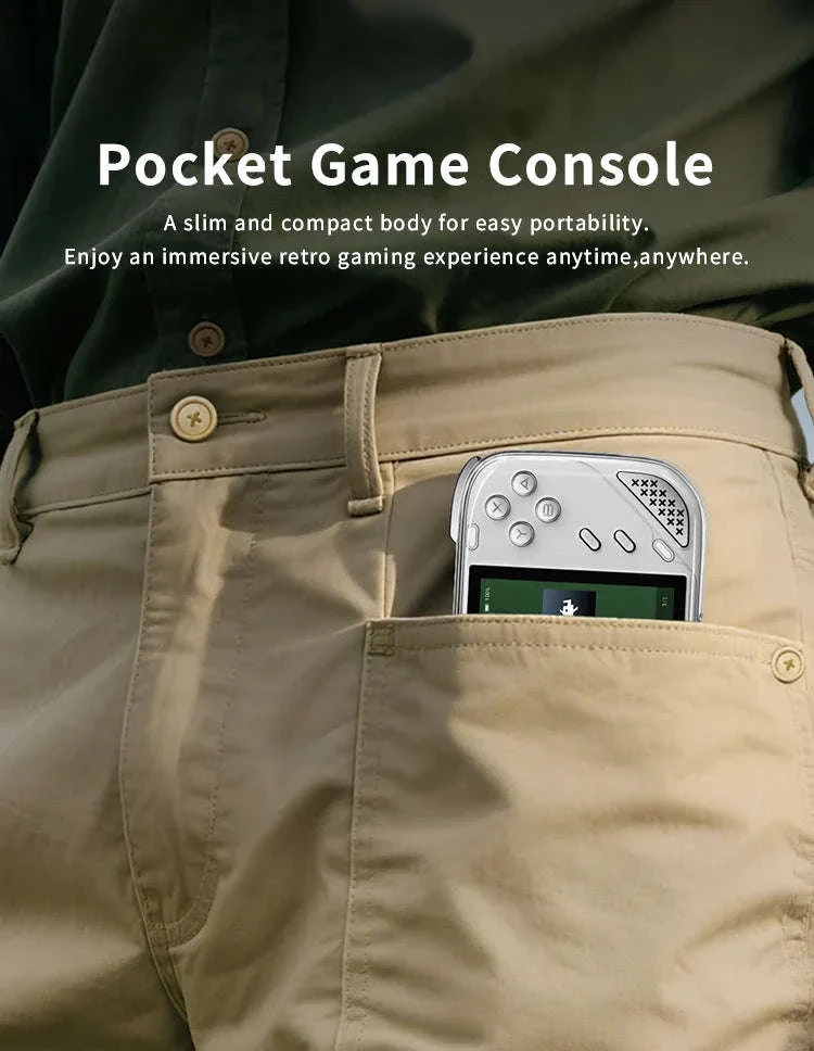 MINILOONG Pocket 1 Handheld Game Console 4" IPS Screen 14,000+ Games - Image 17
