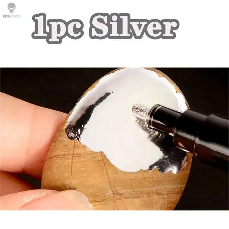 Mirror Marker Pen Reflective Chrome Metallic Art Markers - Image 11