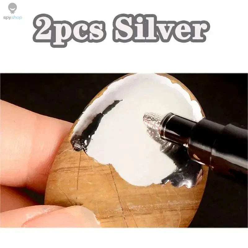Mirror Marker Pen Reflective Chrome Metallic Art Markers - Image 12
