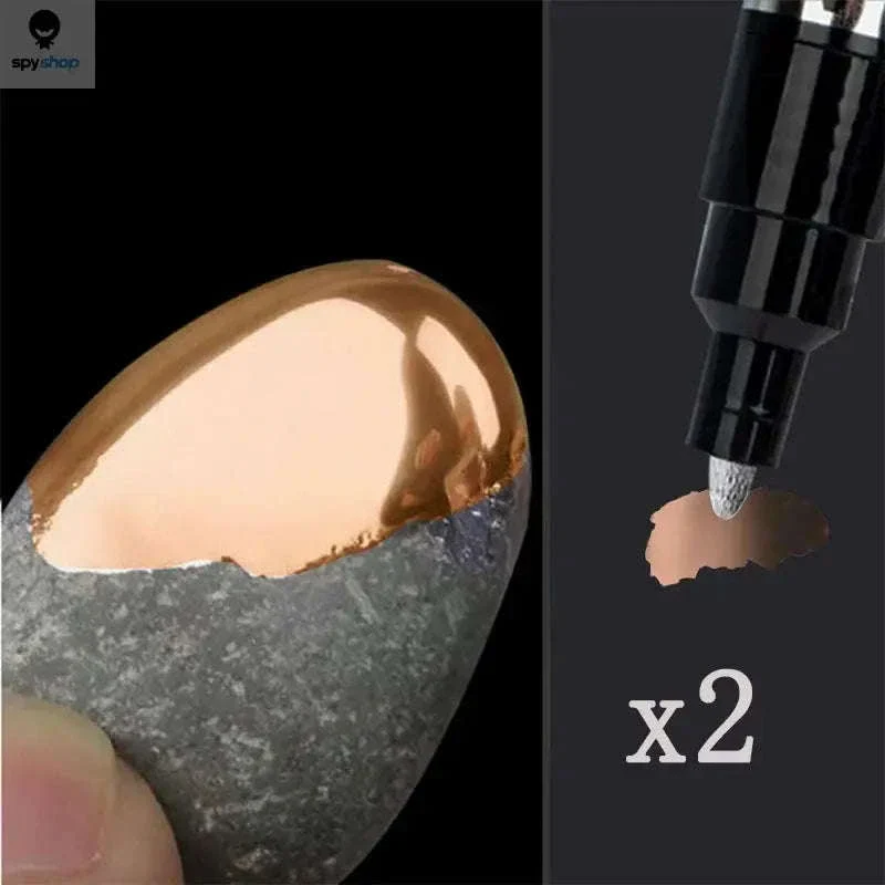 Mirror Marker Pen Reflective Chrome Metallic Art Markers - Image 8