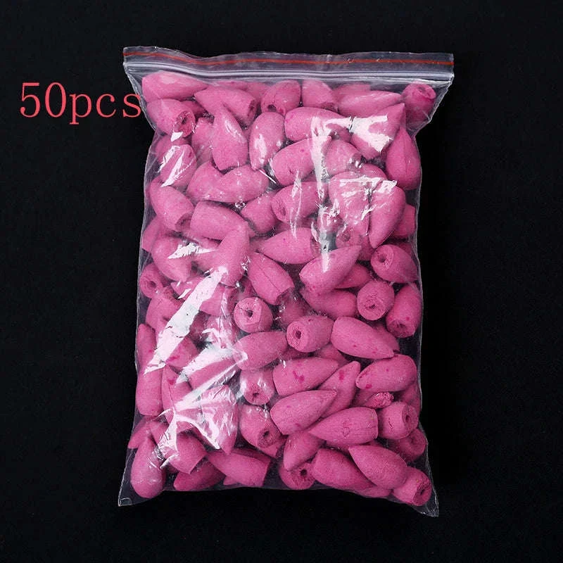 Mixed Waterfall Smoke Backflow Incense Cones, Sandalwood & Lavender - Image 12
