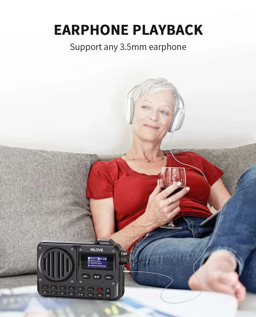 BV800 Portable Bluetooth Speaker with FM Radio and USB Playback - Image 14