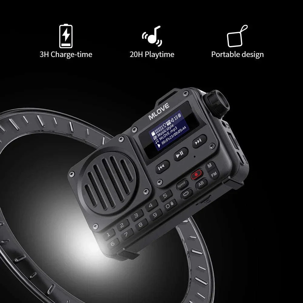 BV800 Portable Bluetooth Speaker with FM Radio and USB Playback - Image 6