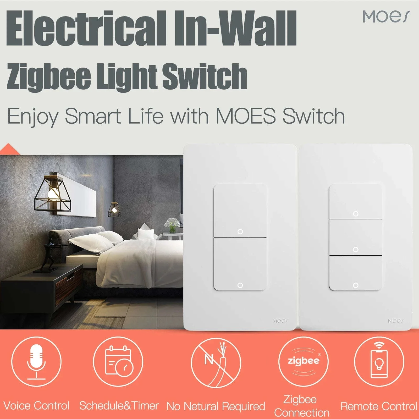 MOES Tuya ZigBee Smart Light Switch for Smart Home Control - Image 14