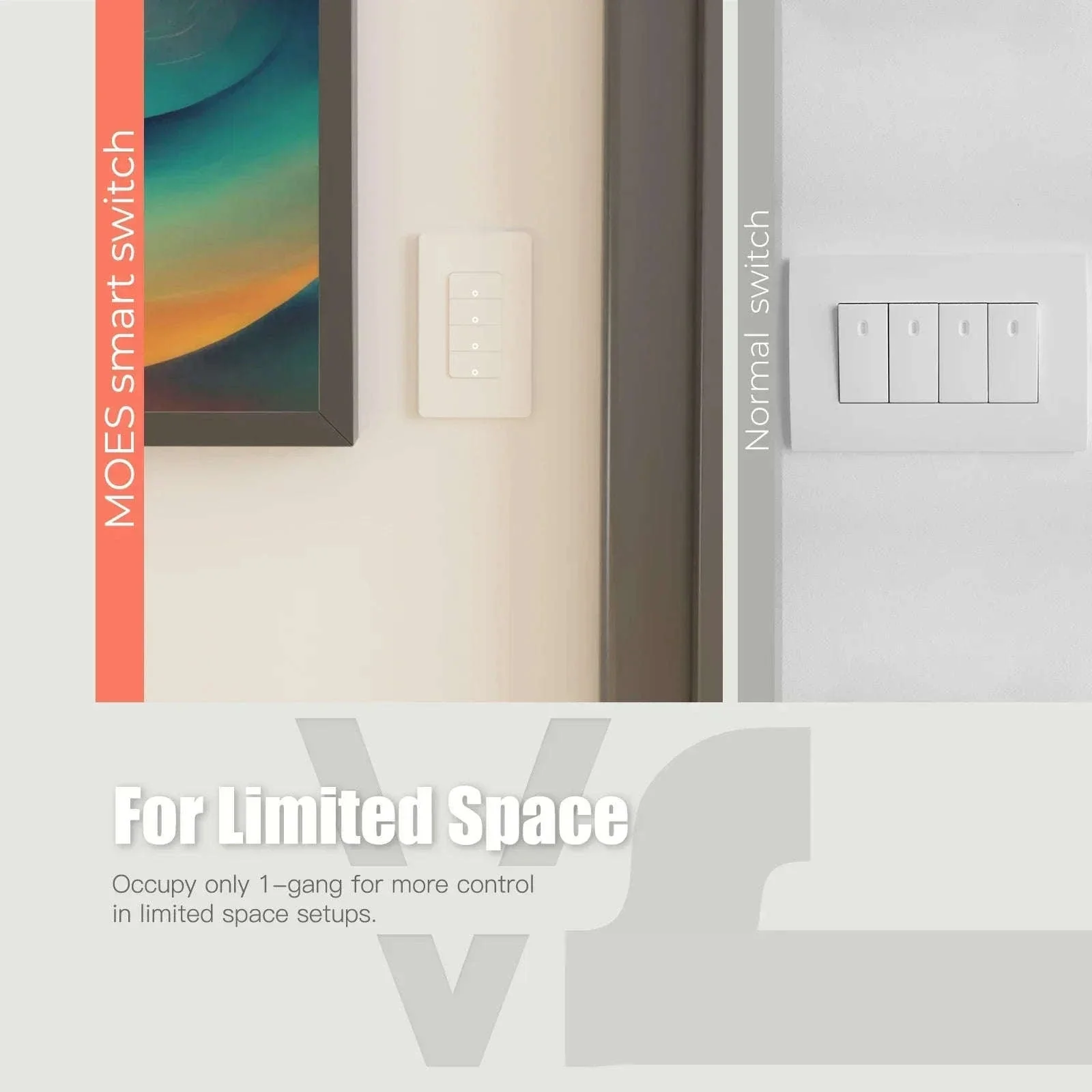 MOES Tuya ZigBee Smart Light Switch for Smart Home Control - Image 4