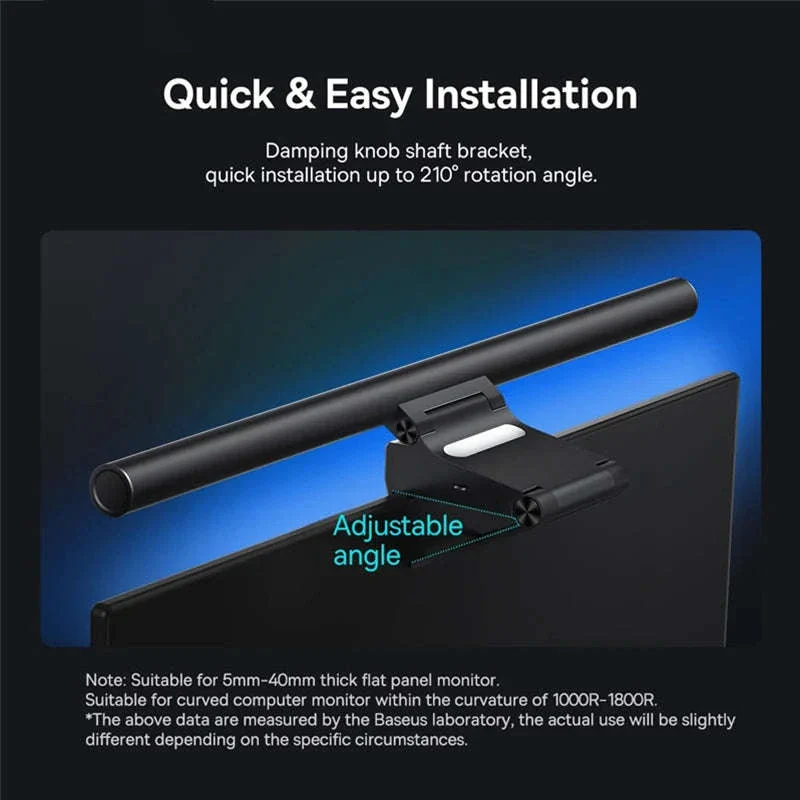 Monitor Light Bar with Adjustable Brightness & Anti-Glare LED - Image 6