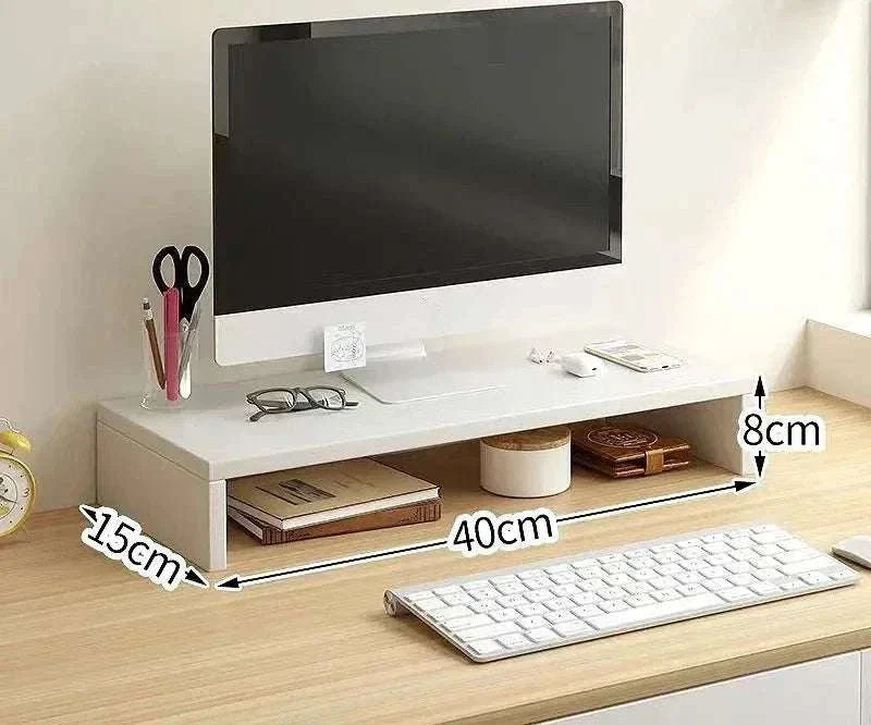 Monitor Riser Stand with Storage – Desk Organizer for Laptop and Screen - Image 26