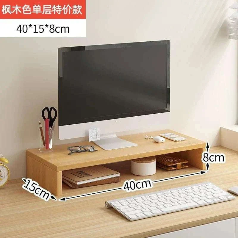 Monitor Riser Stand with Storage – Desk Organizer for Laptop and Screen - Image 28