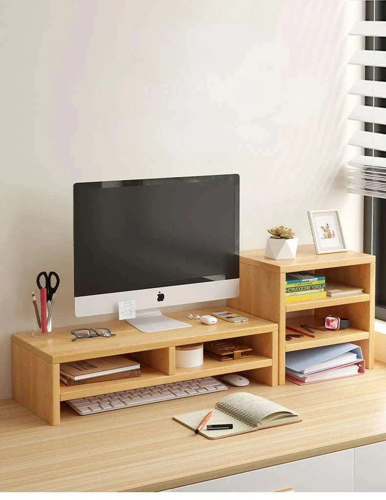 Monitor Riser Stand with Storage – Desk Organizer for Laptop and Screen - Image 7