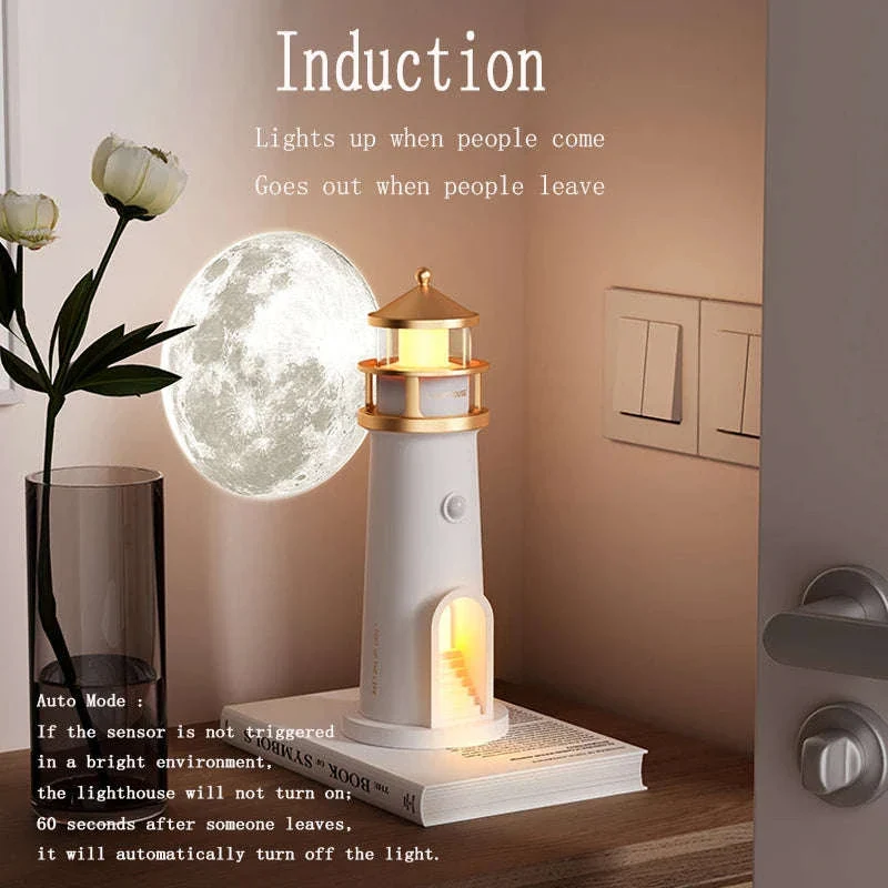 Moon Projection Night Light with Remote, Motion Sensor - Image 11