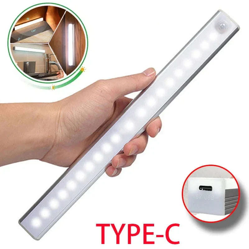 Wireless Rechargeable Motion Sensor Light for Dark Spaces