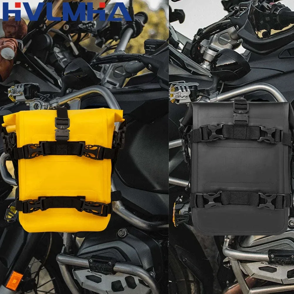 Motorcycle Crash Bar Waterproof Tool Bag 8L for BMW GS & Honda - Image 6