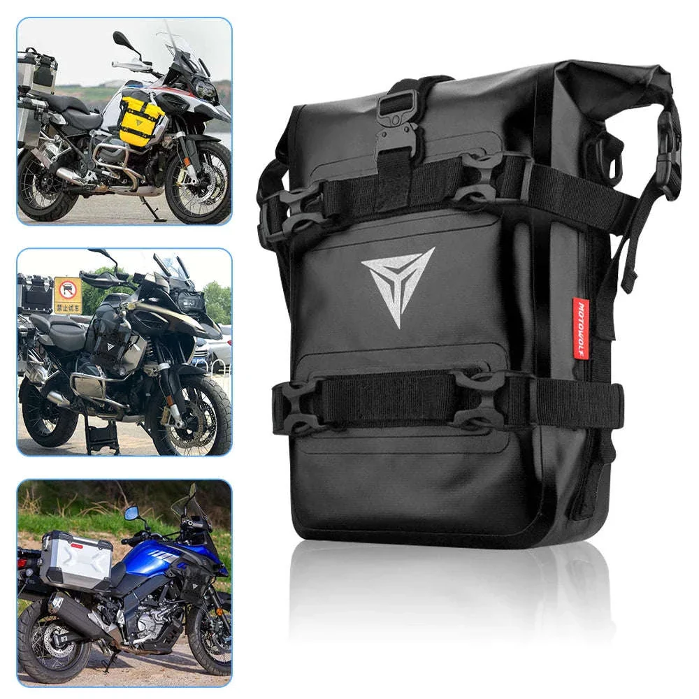 Motorcycle Crash Bar Waterproof Tool Bag 8L for BMW GS & Honda - Image 8