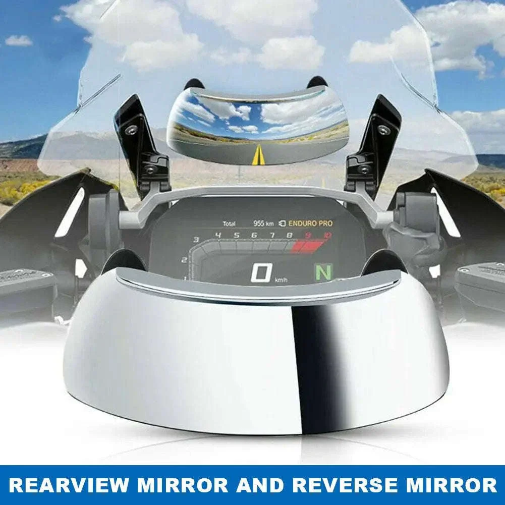 180° Blind Spot Motorcycle Rearview Mirror for Wider Road Awareness - Image 14