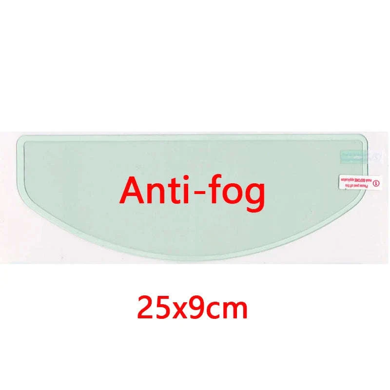 Rain and Fog Helmet Film for Clear, Fog-Free Riding - Image 20