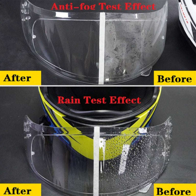 Rain and Fog Helmet Film for Clear, Fog-Free Riding - Image 9