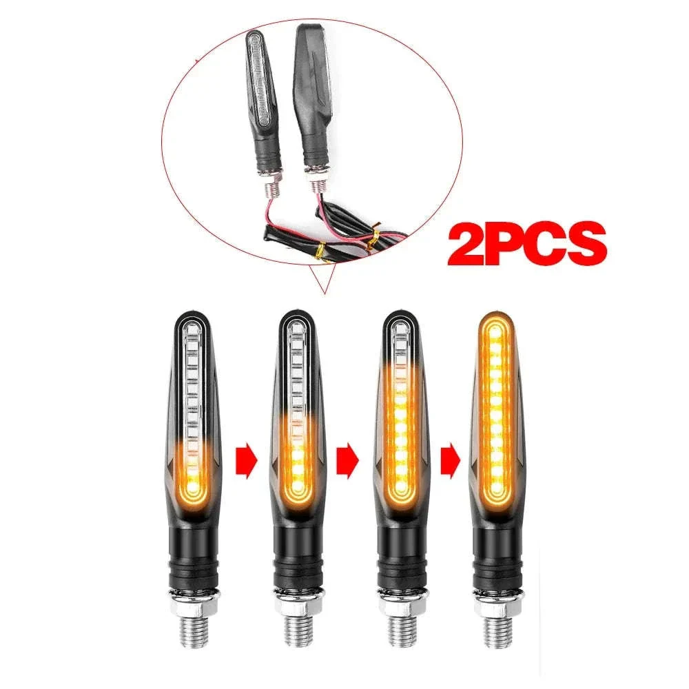 Motorcycle LED Turn Signal & Brake Light Kit - Image 17