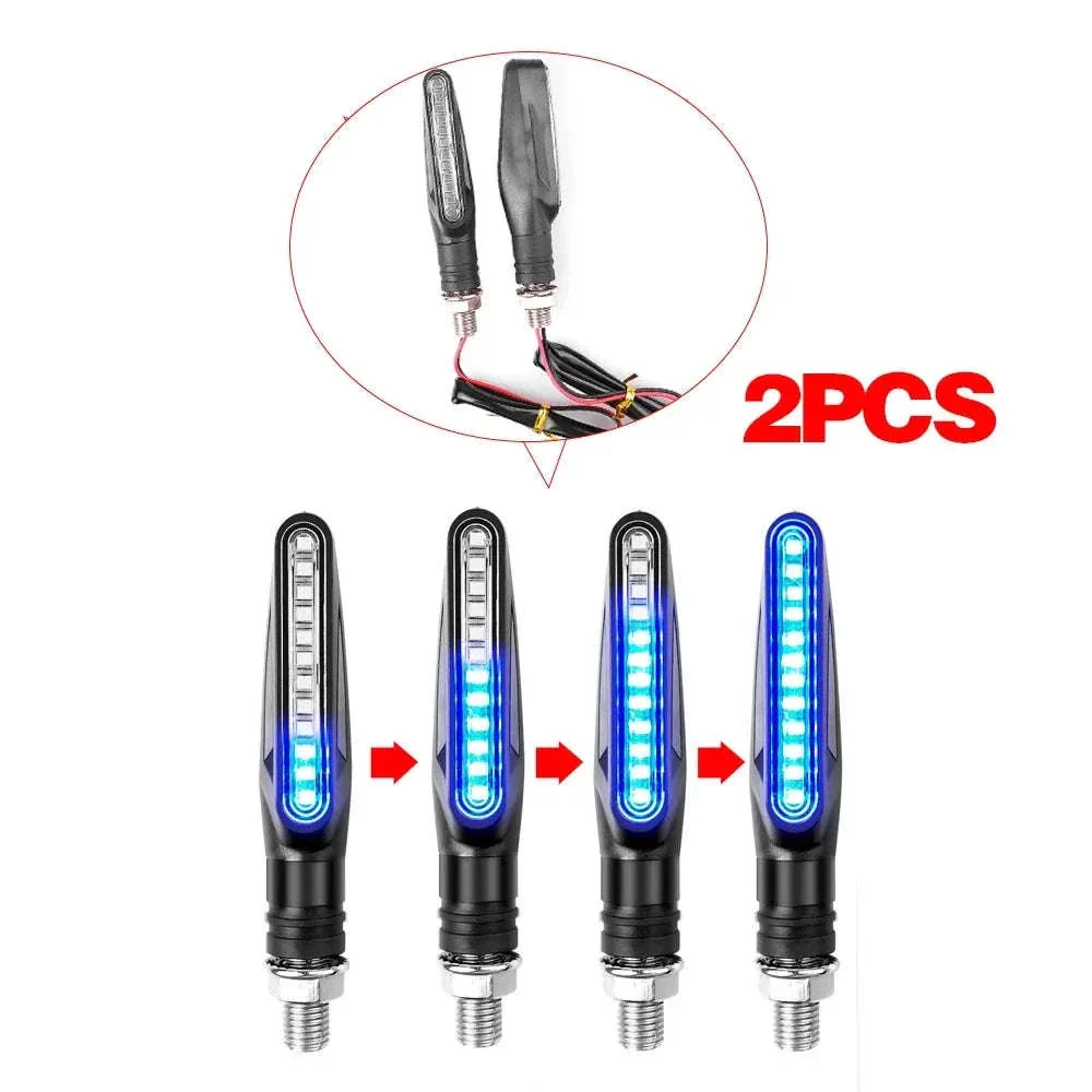Motorcycle LED Turn Signal & Brake Light Kit - Image 19