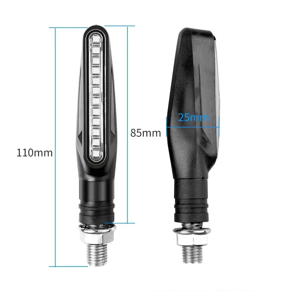 Motorcycle LED Turn Signal & Brake Light Kit - Image 6