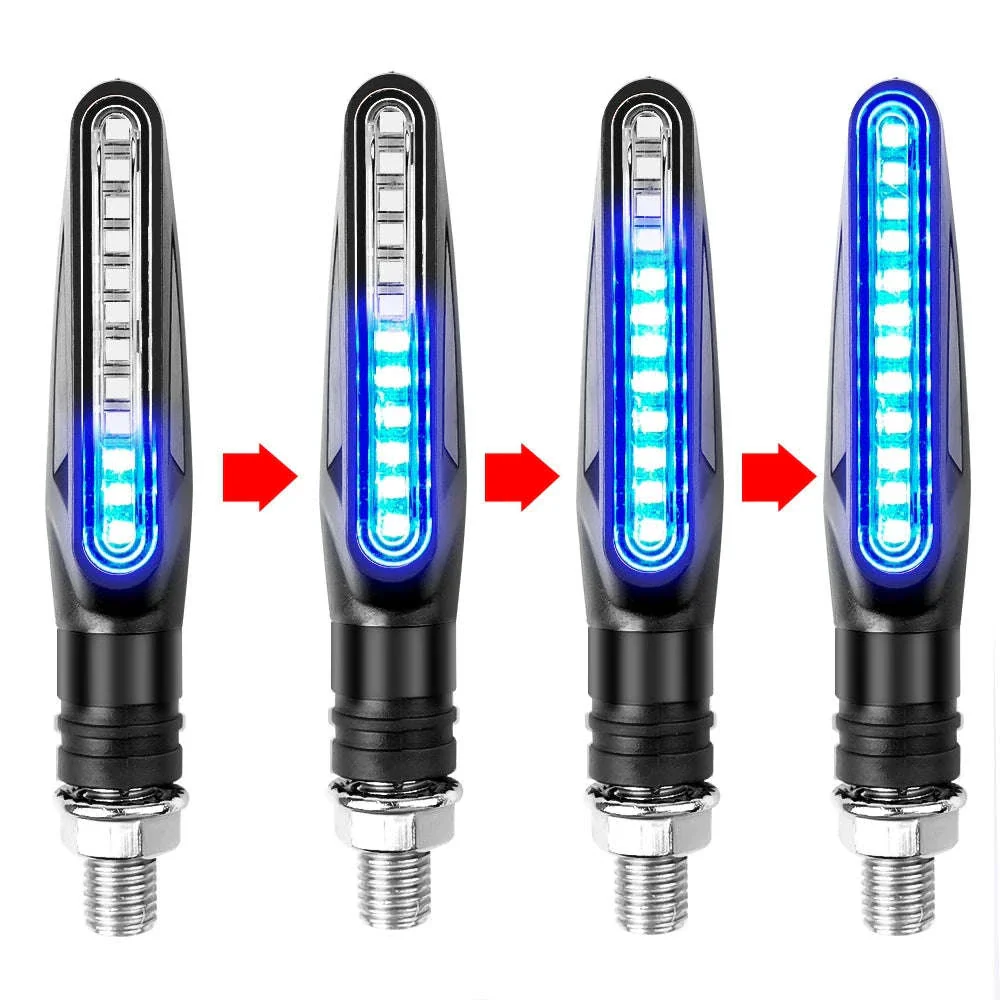 Motorcycle LED Turn Signal & Brake Light Kit - Image 9