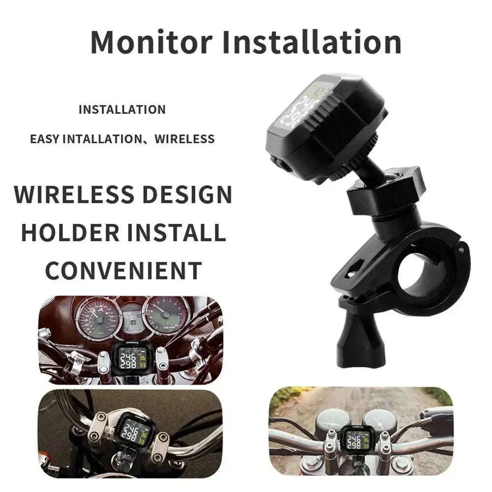 Motorcycle Tire Pressure Monitor with Real-Time Alerts - Image 10