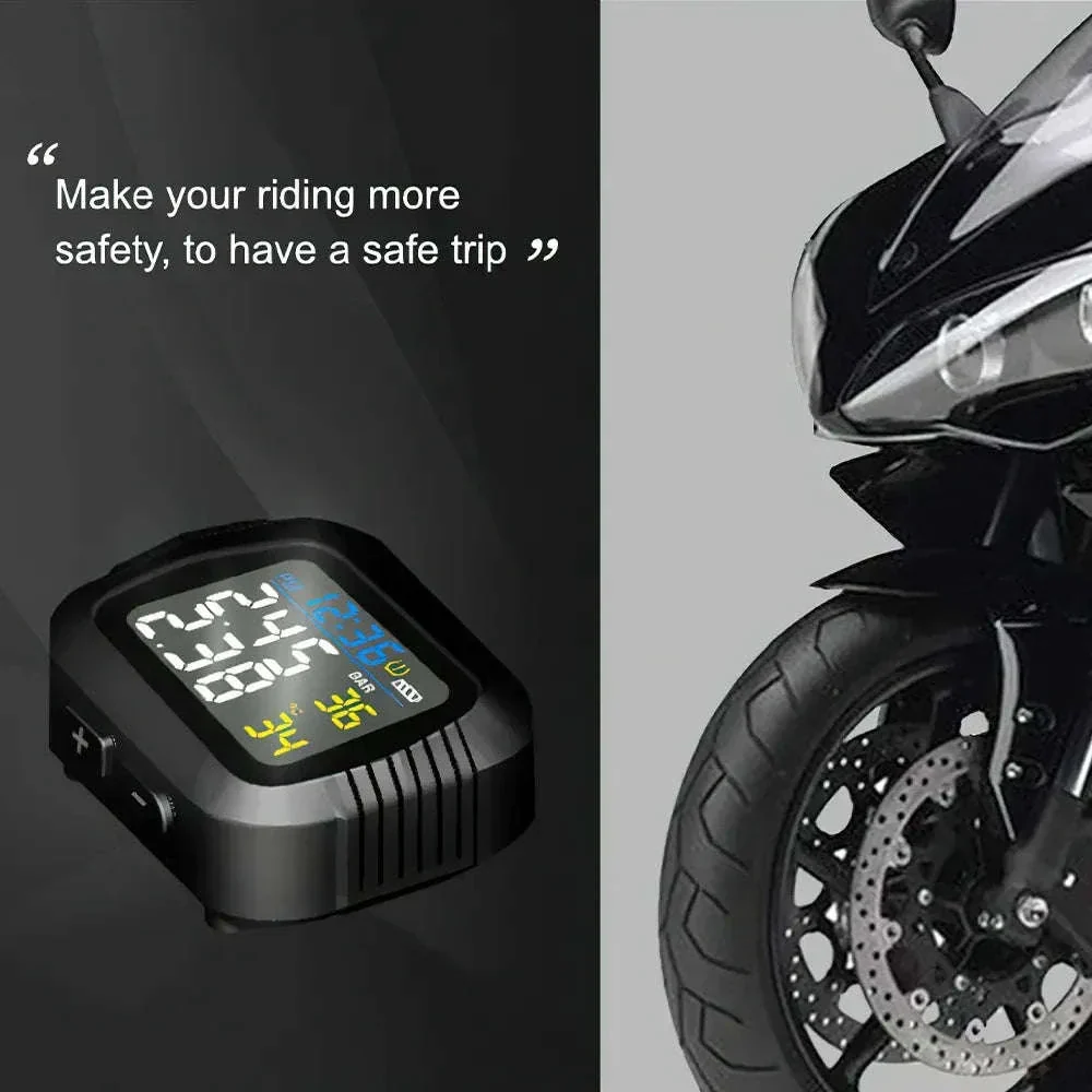 Motorcycle Tire Pressure Monitor with Real-Time Alerts - Image 18