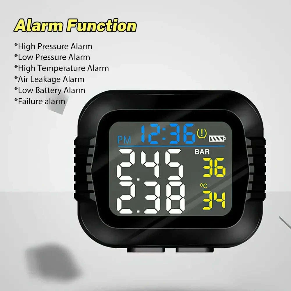 Motorcycle Tire Pressure Monitor with Real-Time Alerts - Image 20
